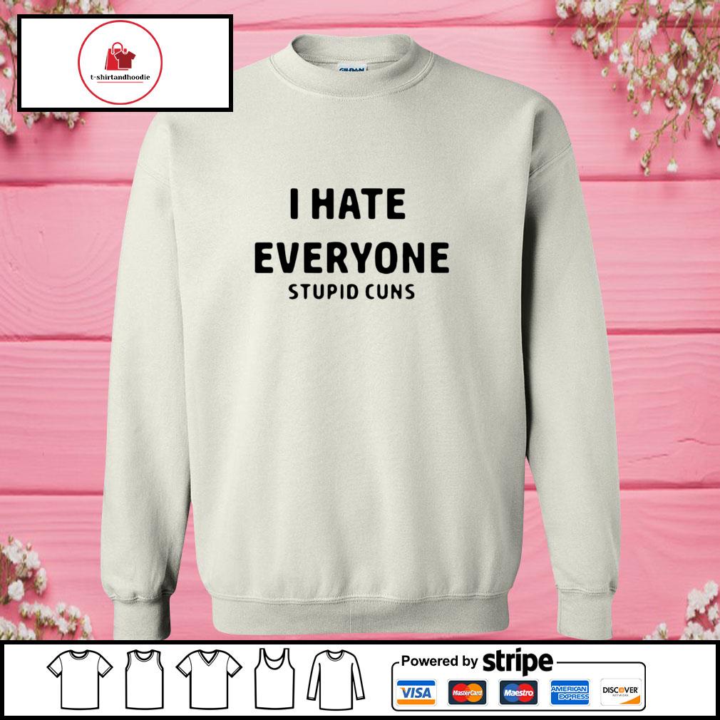 I hate everyone on sale sweater