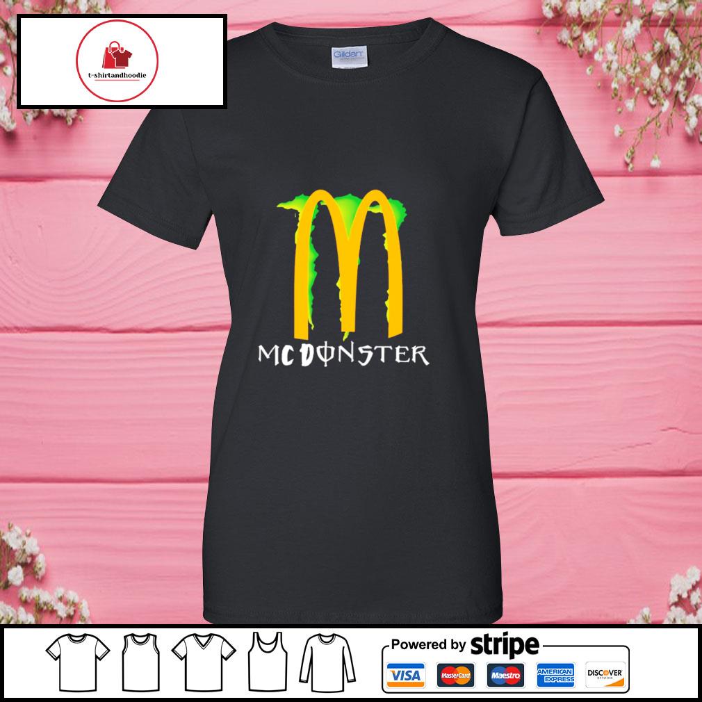 MCDonald's and Monster Mc donster shirt, hoodie, sweater, long