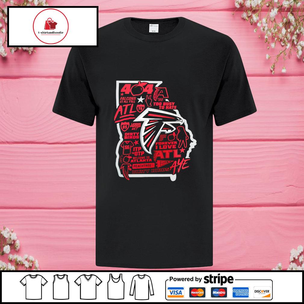 Atlanta Falcons T Shirts  Vintage Atlanta Falcons Dirty Birds Shirt