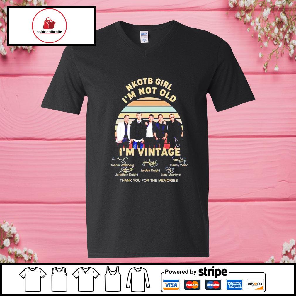 nkotb t shirts vintage