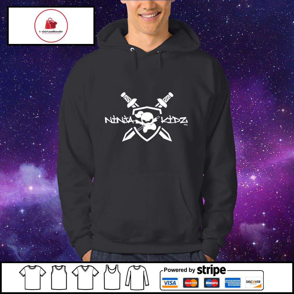 Ninja kids merch ninja kidz shield shirt, hoodie, sweater, long sleeve and  tank top