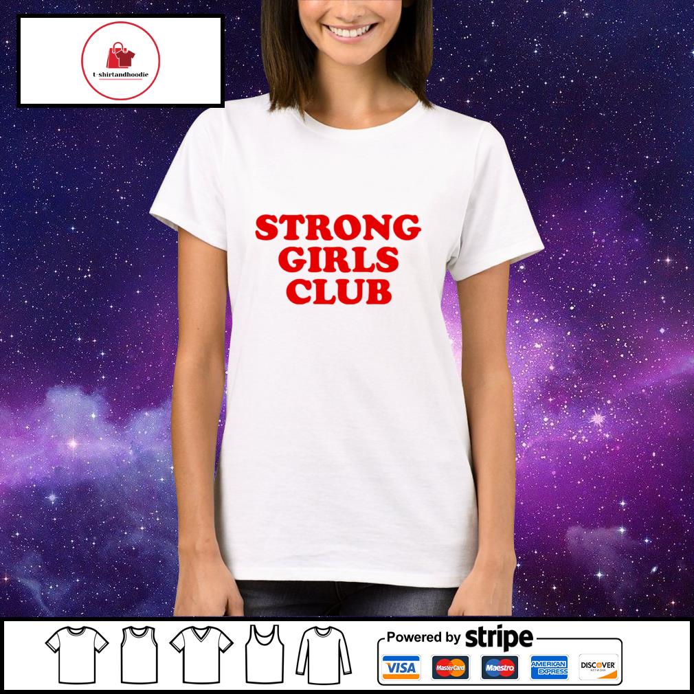 Strong girl sale club t shirt