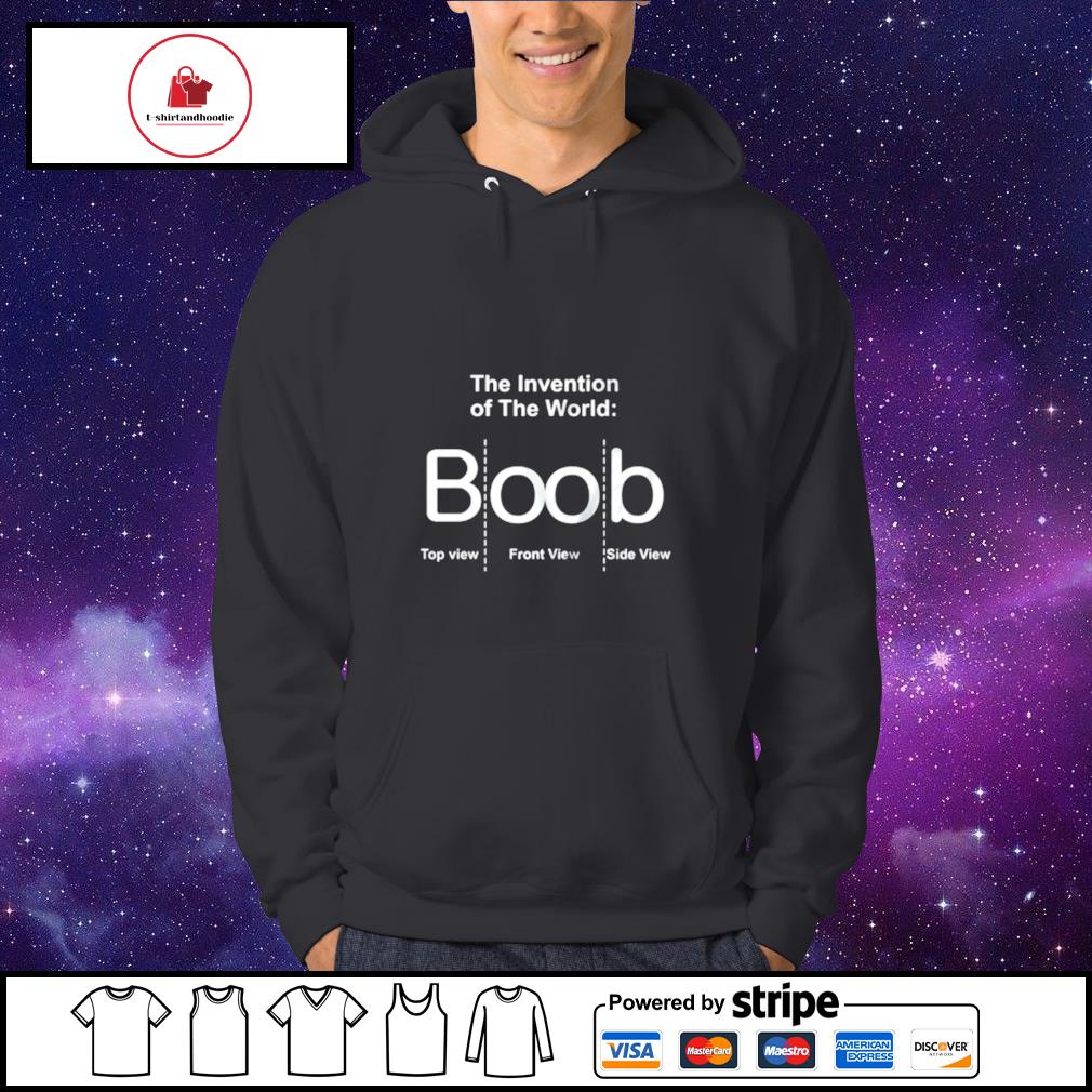 The Invention of The World Boob Hoodie 