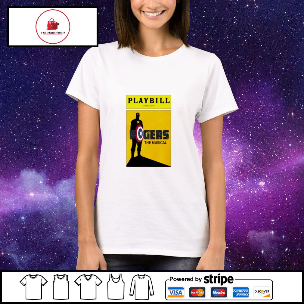 Playbill Rogers the musical shirt, hoodie, sweater, long sleeve and tank top