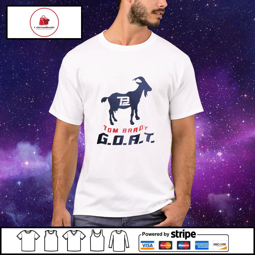 Brady Goat Tom Brady Goat TB12 Football Lovers T-Shirt