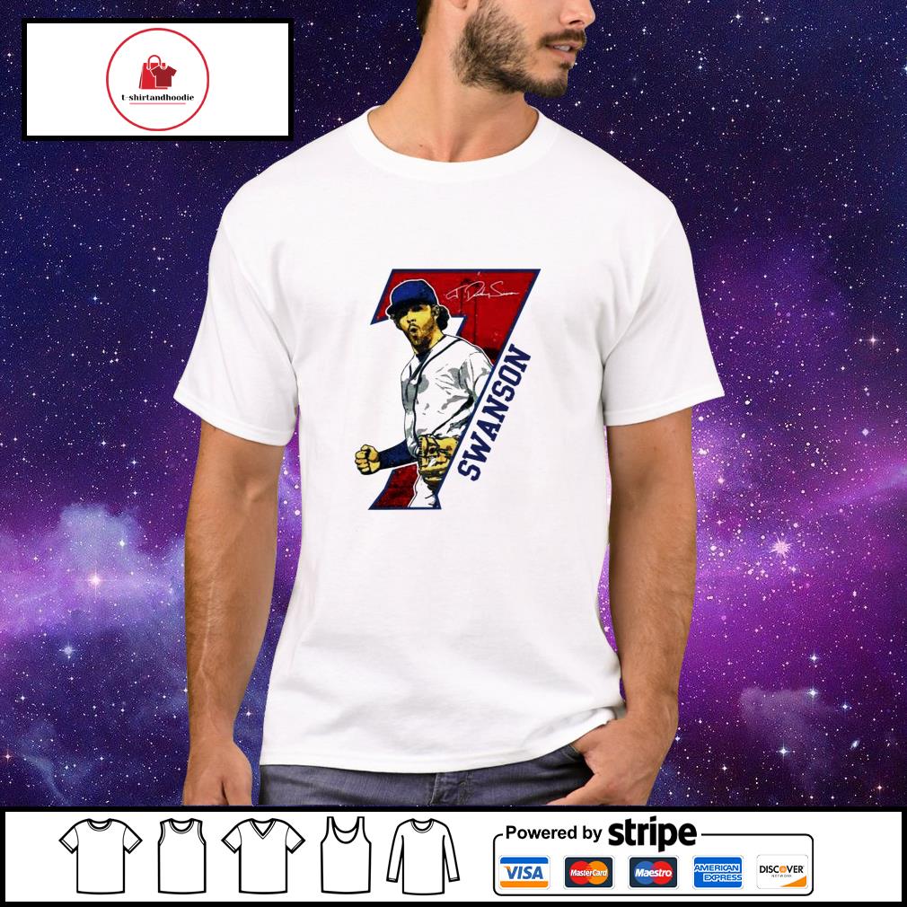 dansby swanson braves t shirt