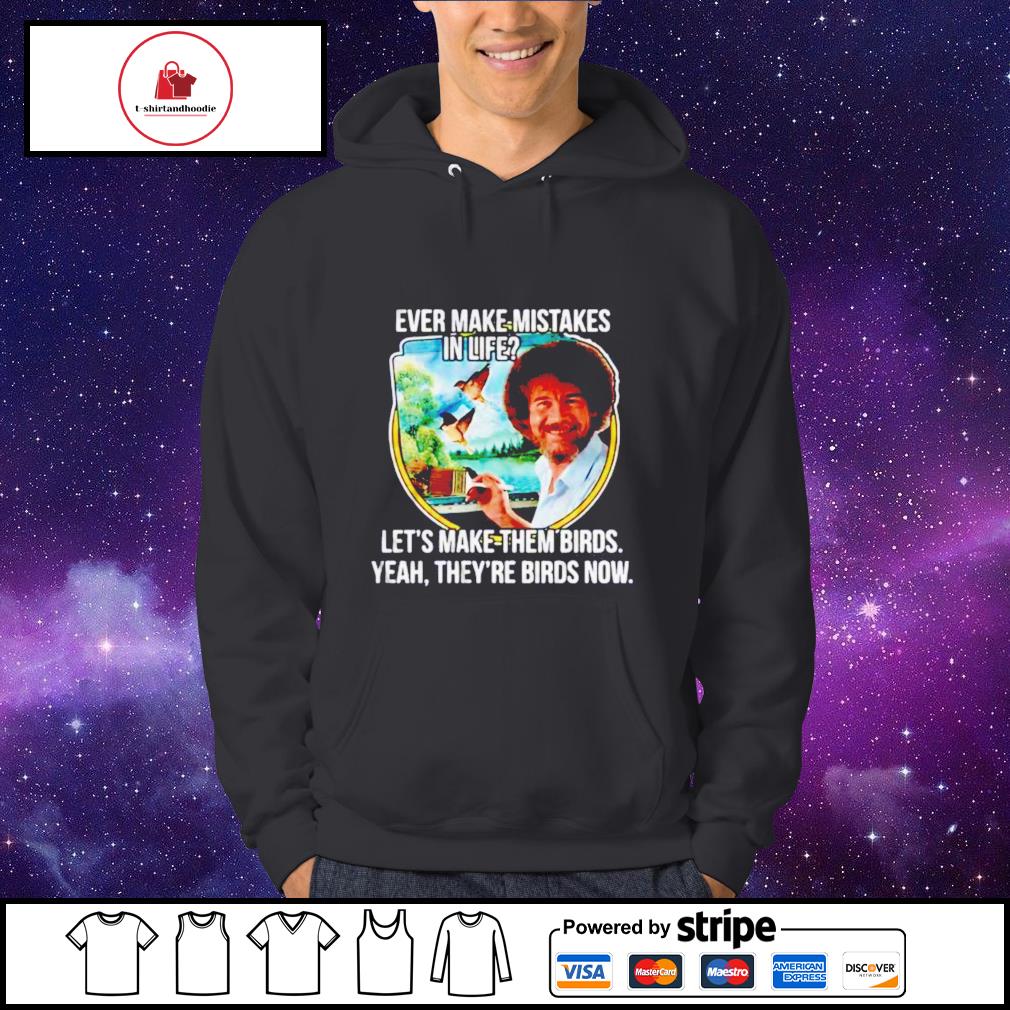 Bob ross deals galaxy hoodie