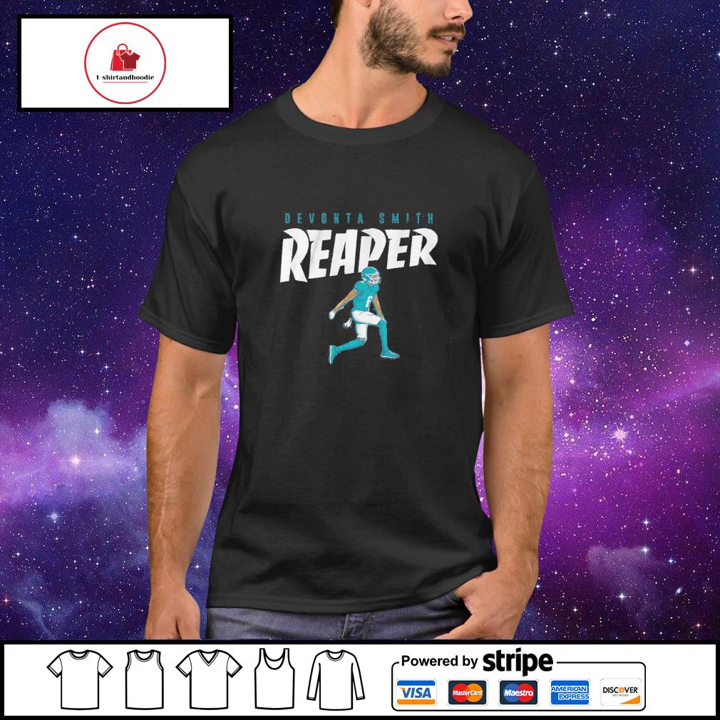 DeVonta Smith: Reaper Shirt+Hoodie - NFLPA Licensed - BreakingT