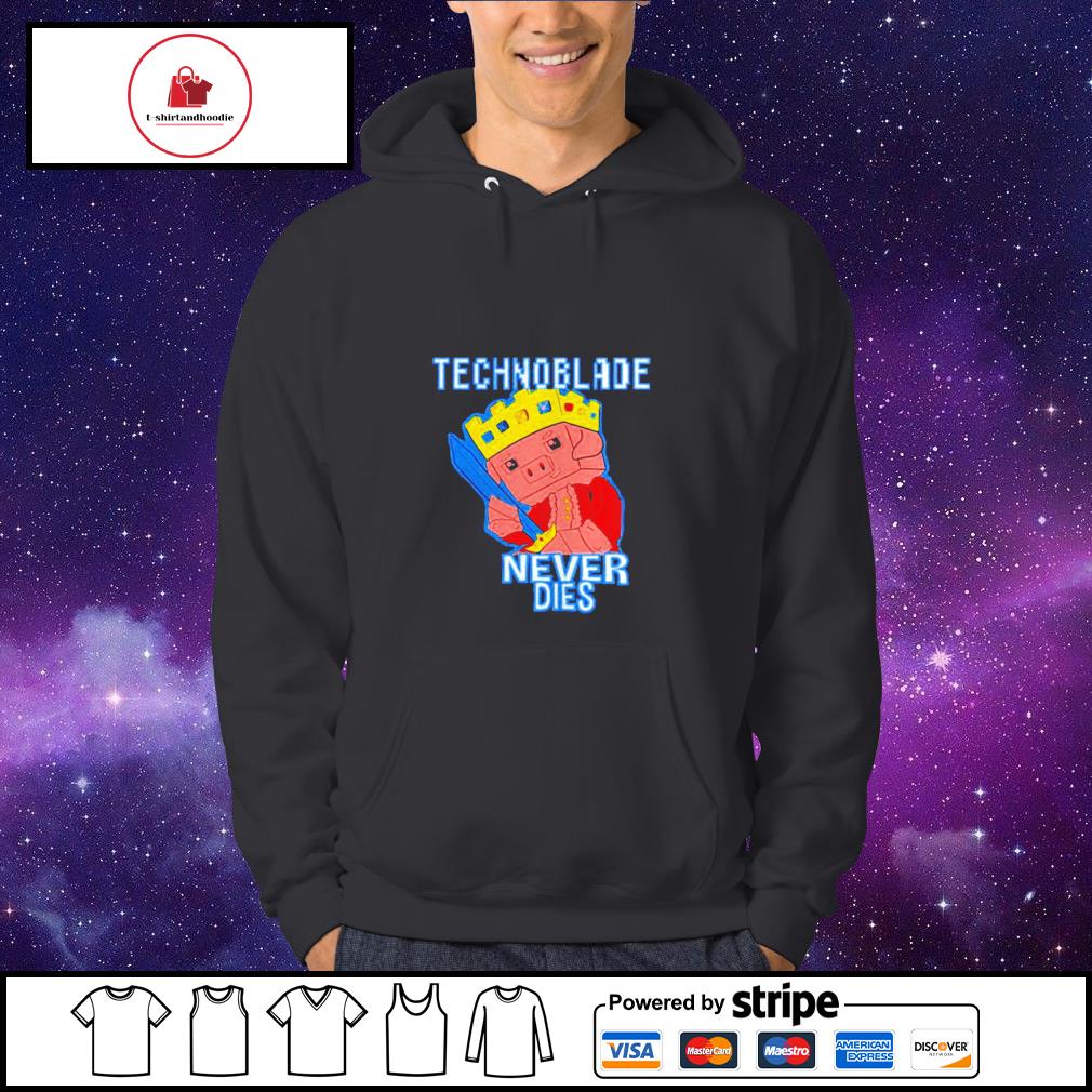 Technoblade Never Dies Hoodie Retro Style Technoblade Hoodie 