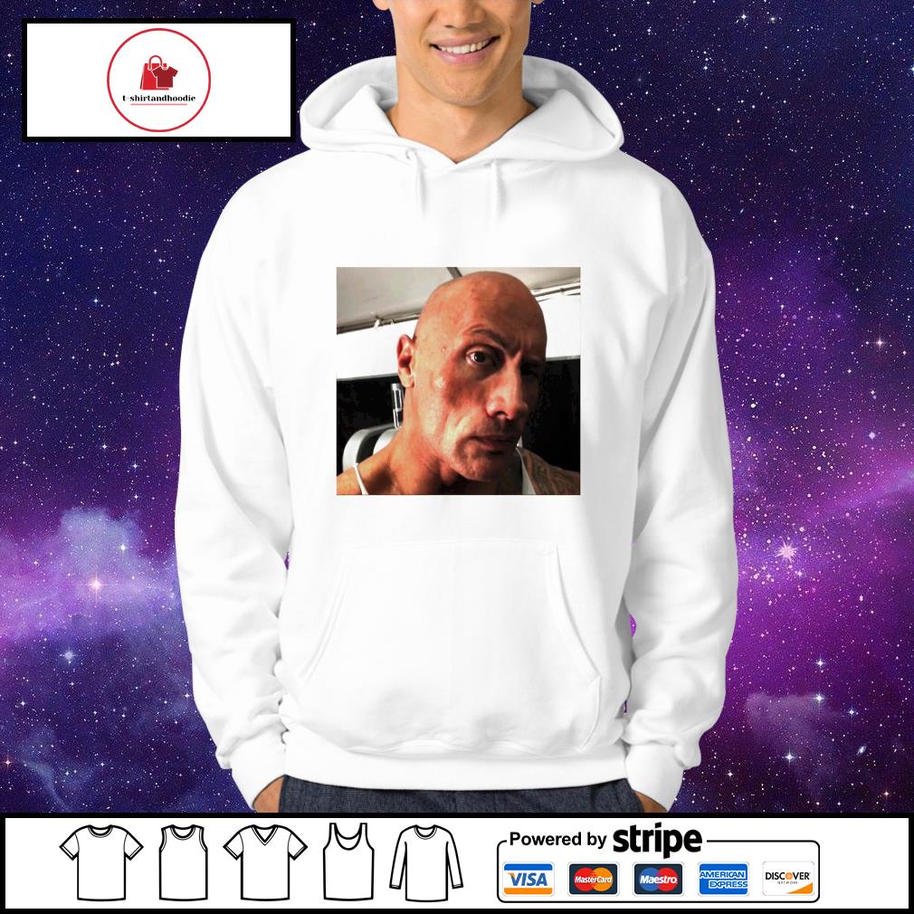 The rock eyebrow raise face Christmas meme - The Rock Eyebrow Raise  Christmas Meme - Crewneck Sweatshirt