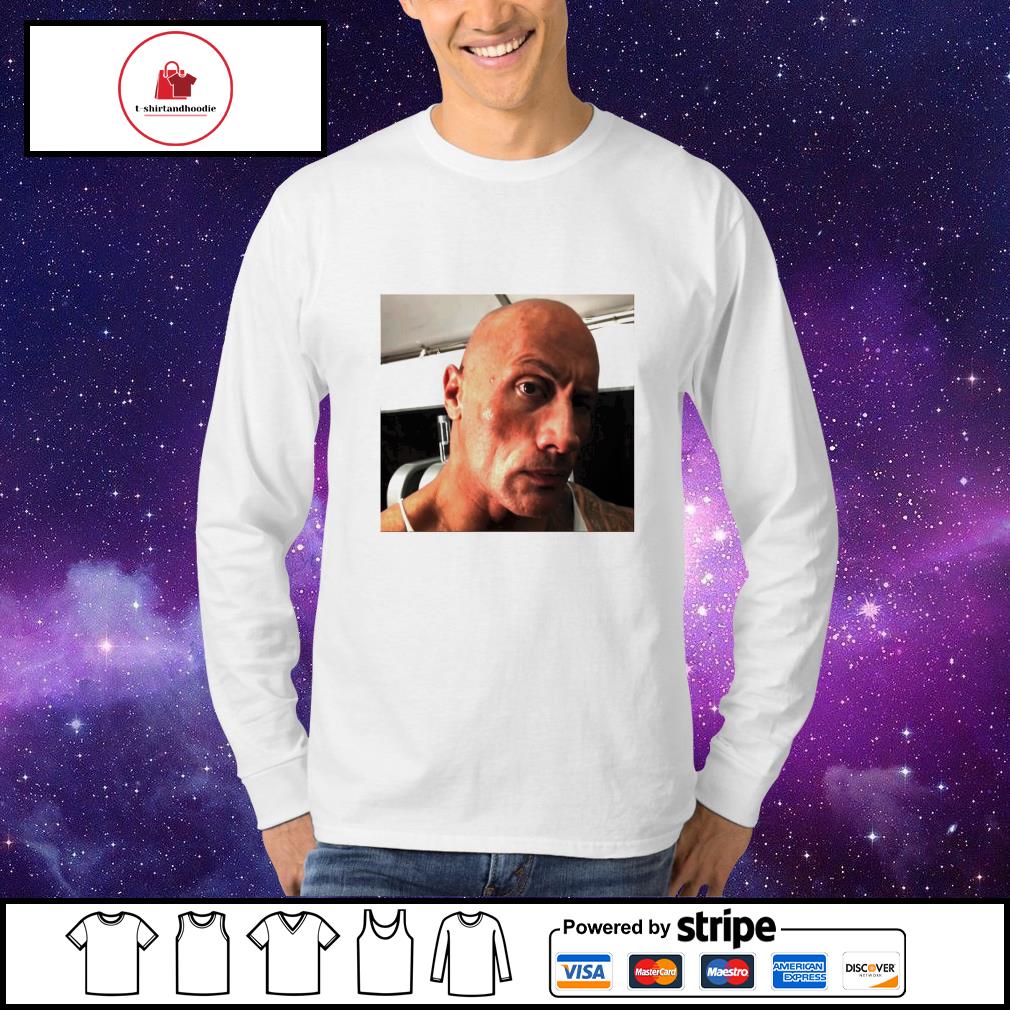 Dwayne The Rock Johnson eyebrow raise shirt, hoodie, sweater, long