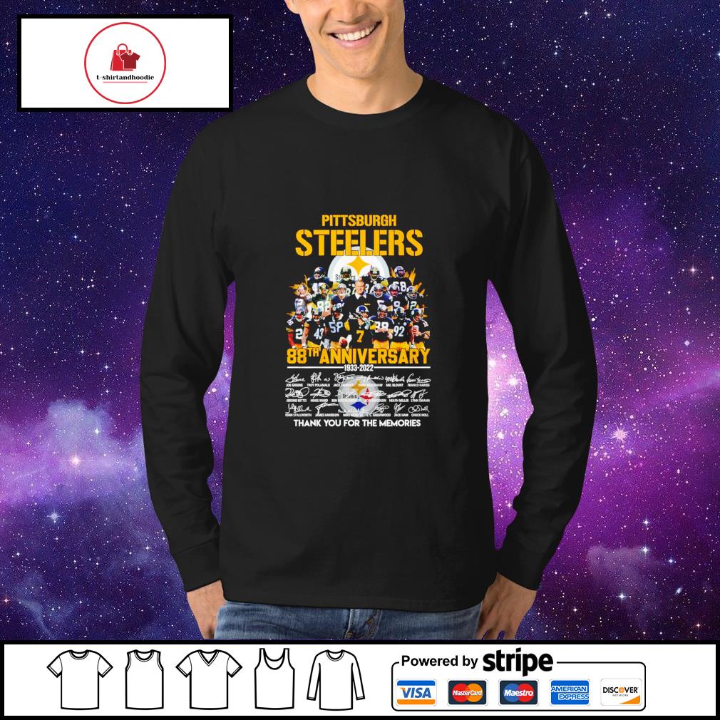 Pittsburgh Steelers 88th Anniversary 1933 2021 Thank You For The