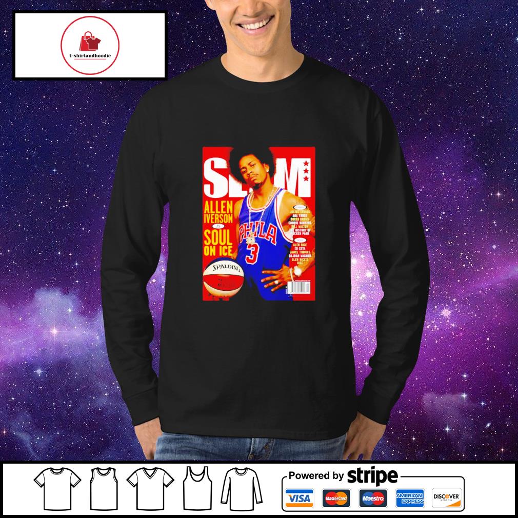 Allen iverson slam online hoodie