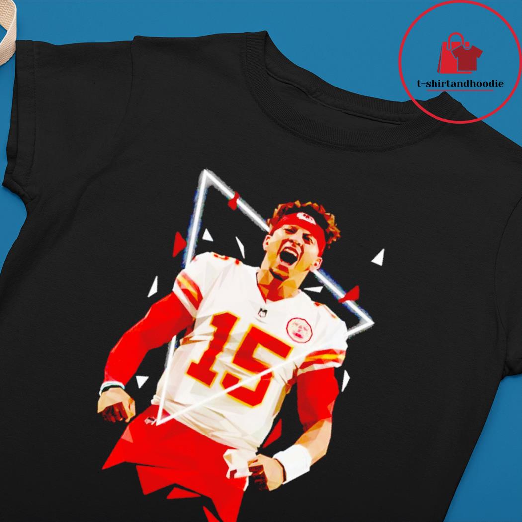 Patrick Mahomes 15 Kansas City Chiefs football poster shirt, hoodie, sweater,  long sleeve and tank top