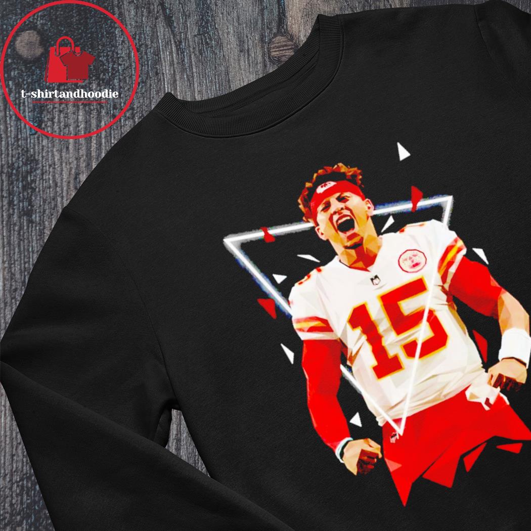 Patrick Mahomes 15 Kansas City Chiefs football poster shirt, hoodie,  sweater, long sleeve and tank top