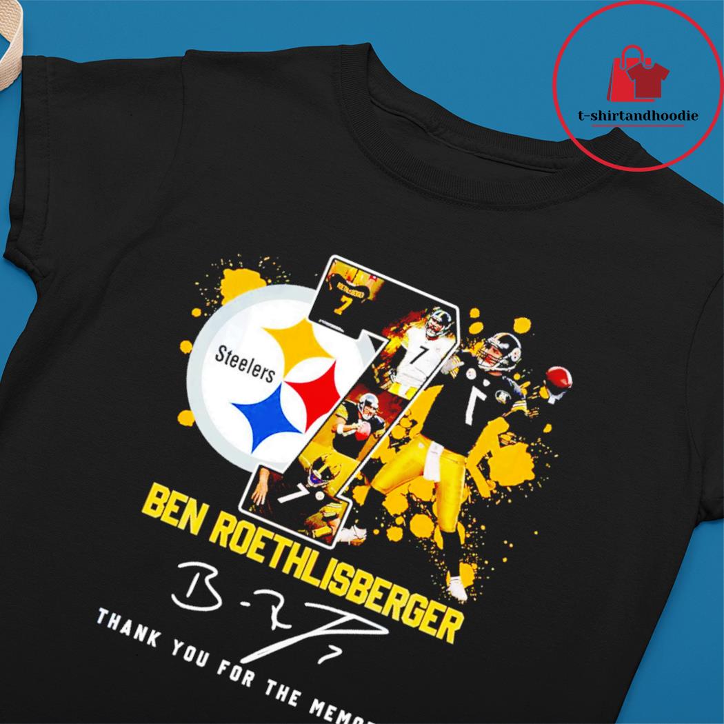 7 Ben Roethlisberger 2004-2021 Thank You For The Memories Sweatshirt -  Trends Bedding