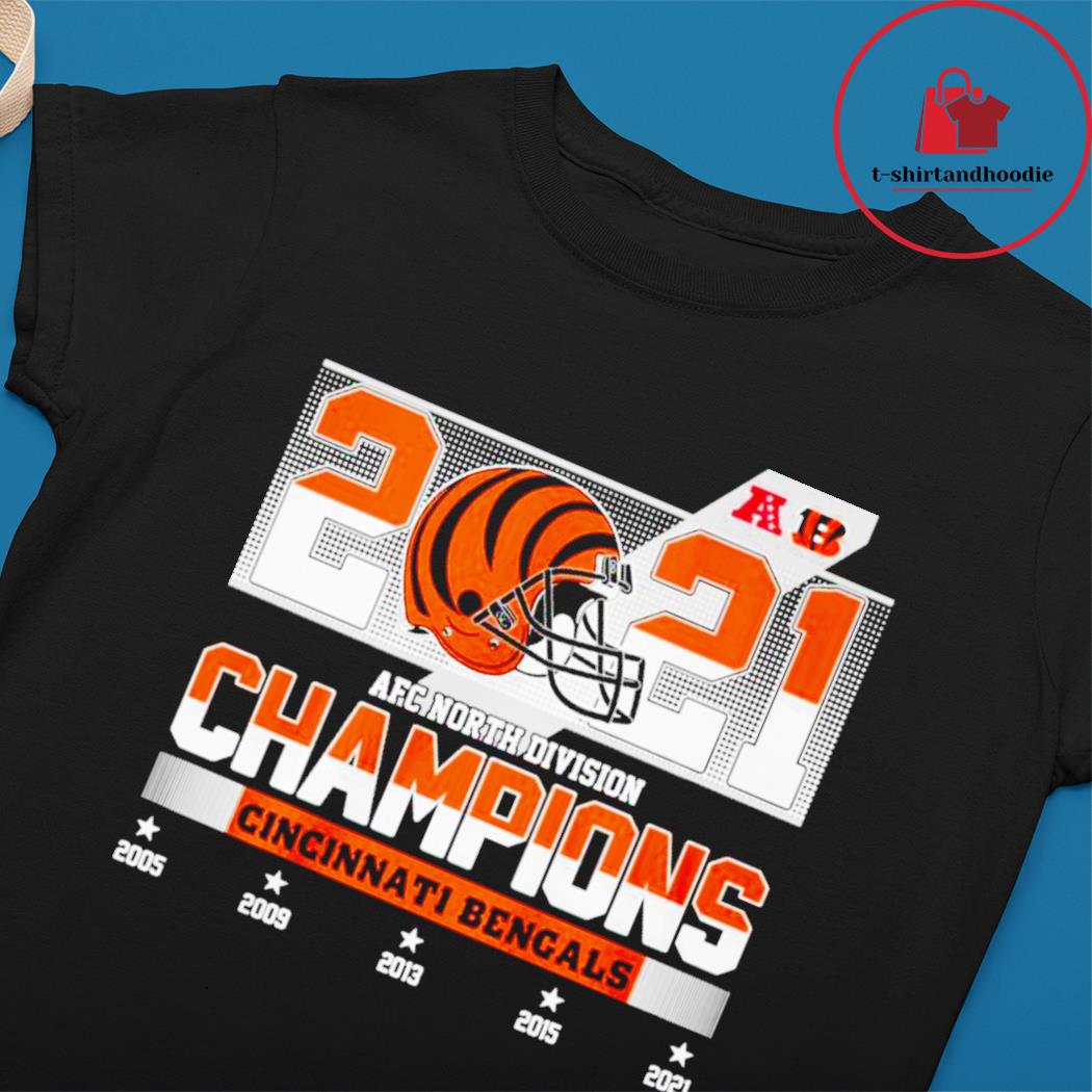 Cincinnati Bengals AFC North Division Champions T-Shirt, hoodie