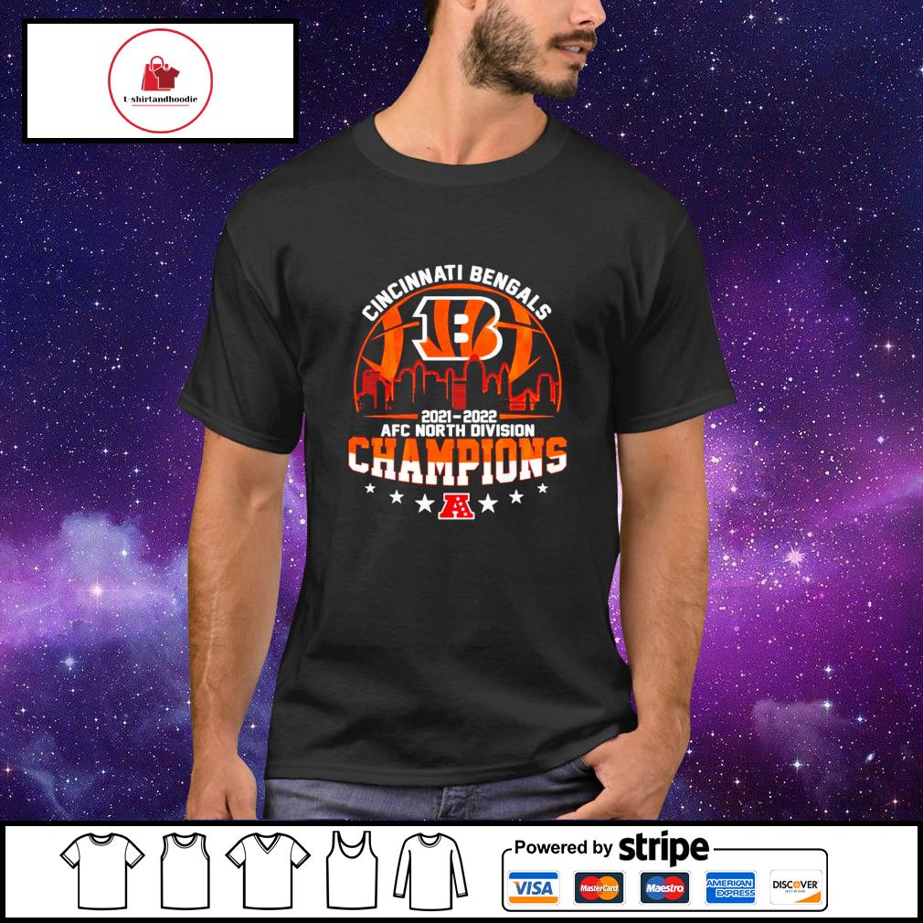 Cincinnati Bengals 2021 2022 AFC North Division Champions signatures  T-shirt, hoodie, sweater, long sleeve and tank top