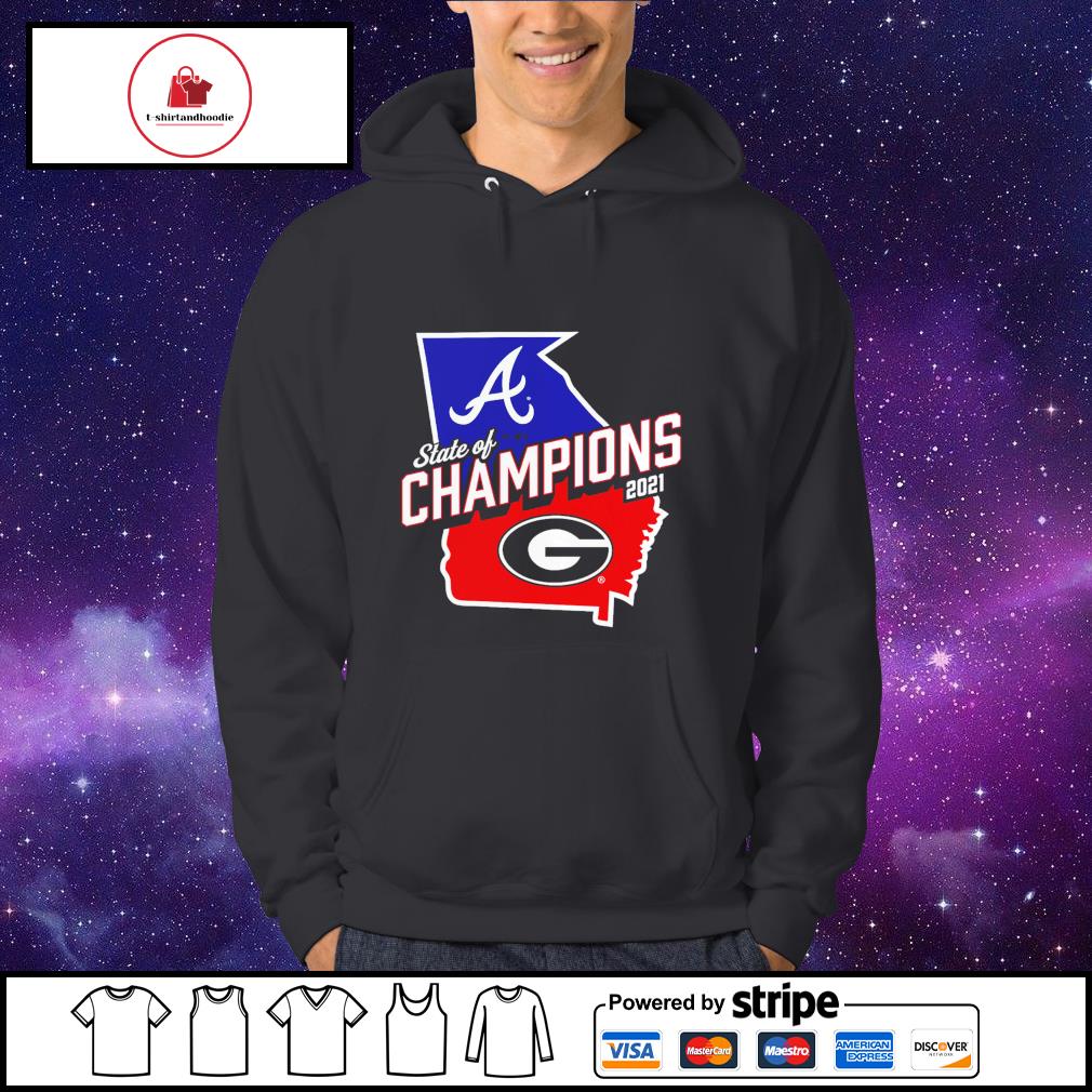 Official 2021 Champions UGA Bulldogs Braves Shirt, hoodie, sweater, long  sleeve and tank top