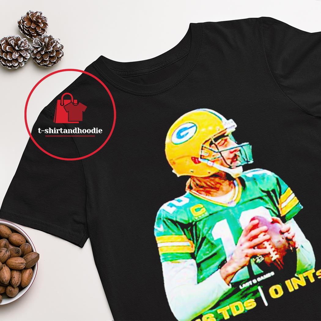 Official Aaron Rodgers Green Bay Packers 2021 NFL MVP T-Shirt