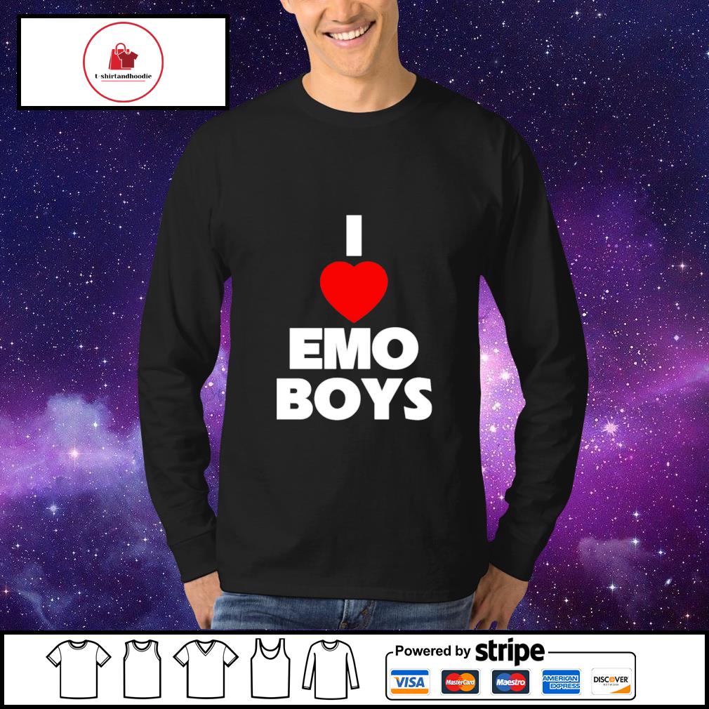 I Love Emo Boys  Essential T-Shirt for Sale by suns8