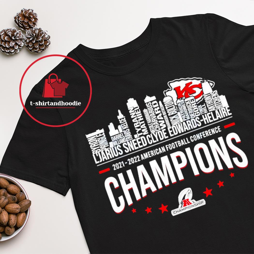 Kansas city Chiefs go Chiefs 2022 American football conference champions  shirt, hoodie, longsleeve tee, sweater