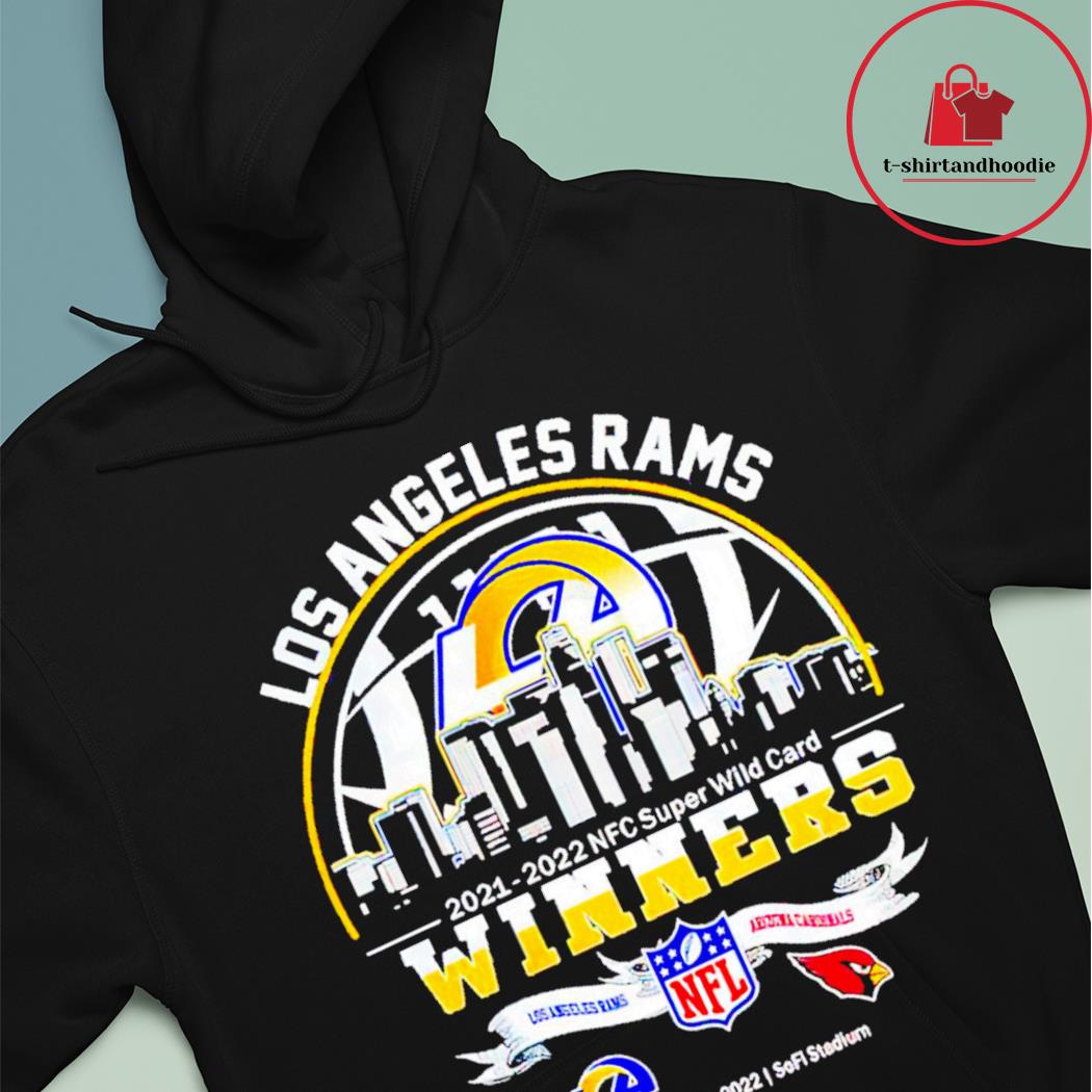 Los Angeles Rams 2021 2022 NFL Super Wild Card Winner Shirt ⋆ Vuccie