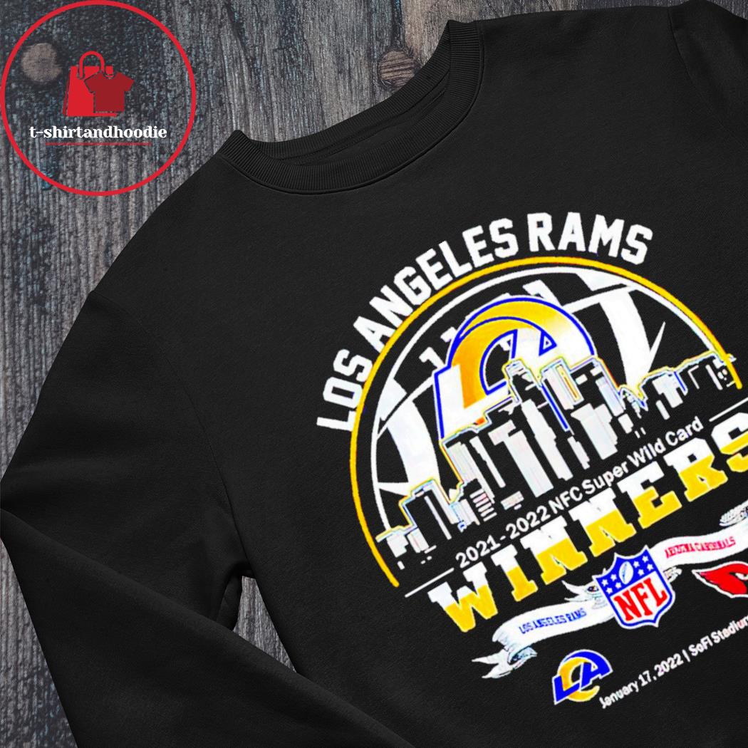 Official Snoopy Los Angeles Rams Winners Champions 2021 2022 Wild Card NFL  T-Shirt, hoodie, sweater, long sleeve and tank top