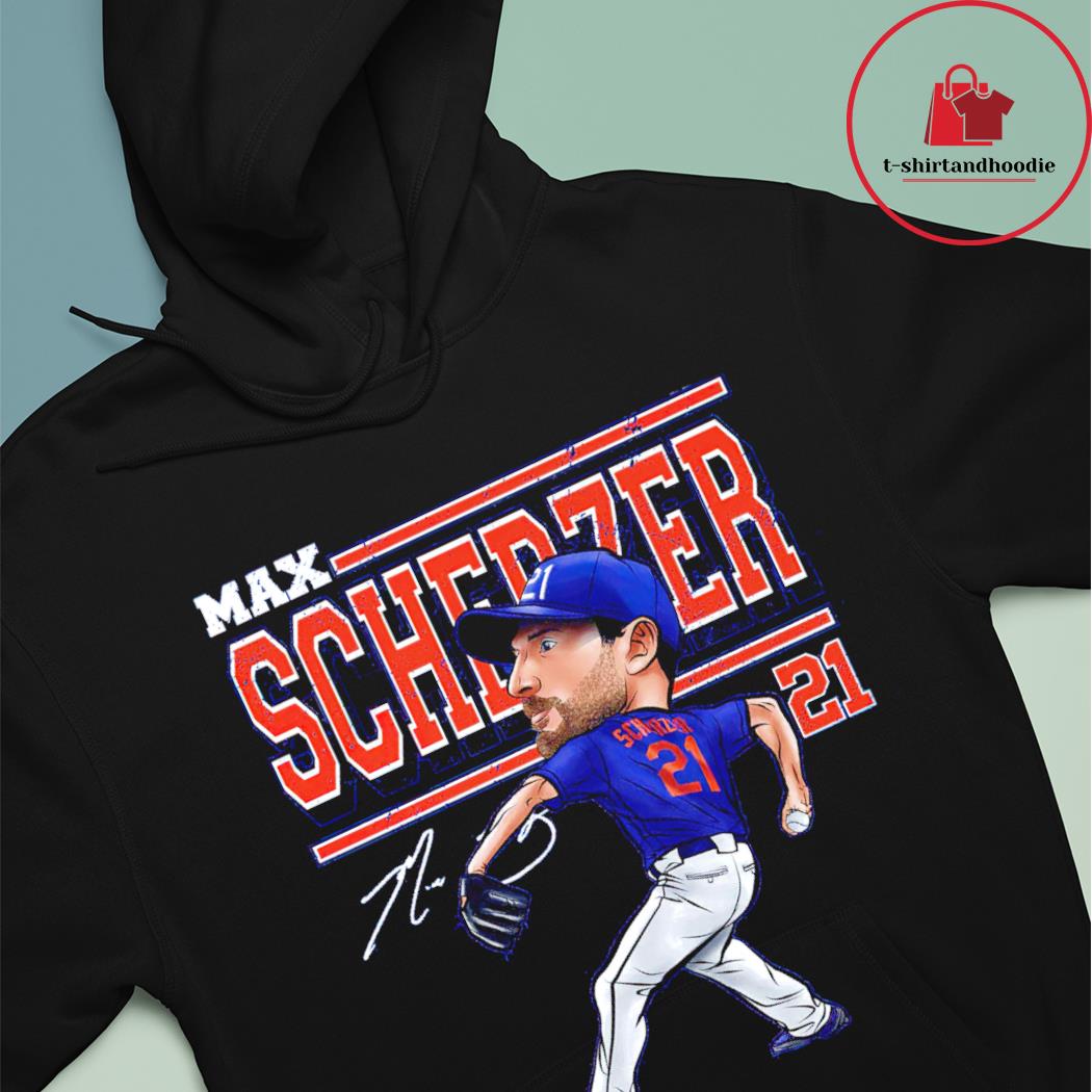 Official New York Mets Max Scherzer cartoon shirt, hoodie, sweater