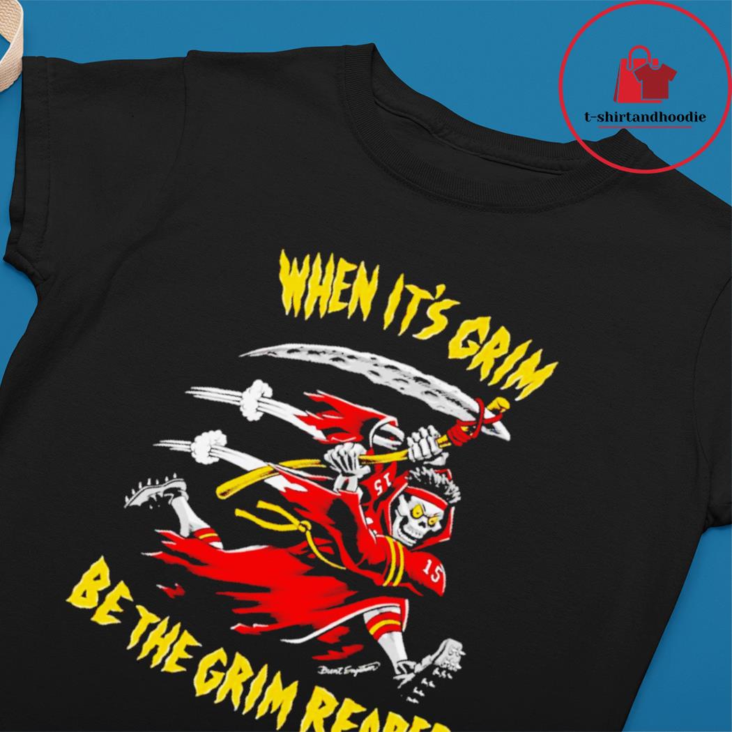 The grim reaper patrick mahomes kc Chiefs signature T-shirt, hoodie,  sweater, long sleeve and tank top