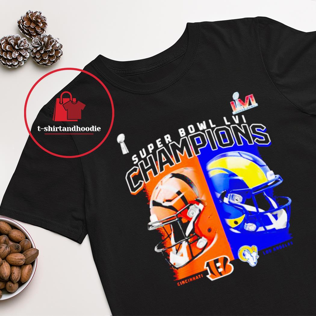 Cincinnati Bengals Vs. Los Angeles Rams Super Bowl T Shirt