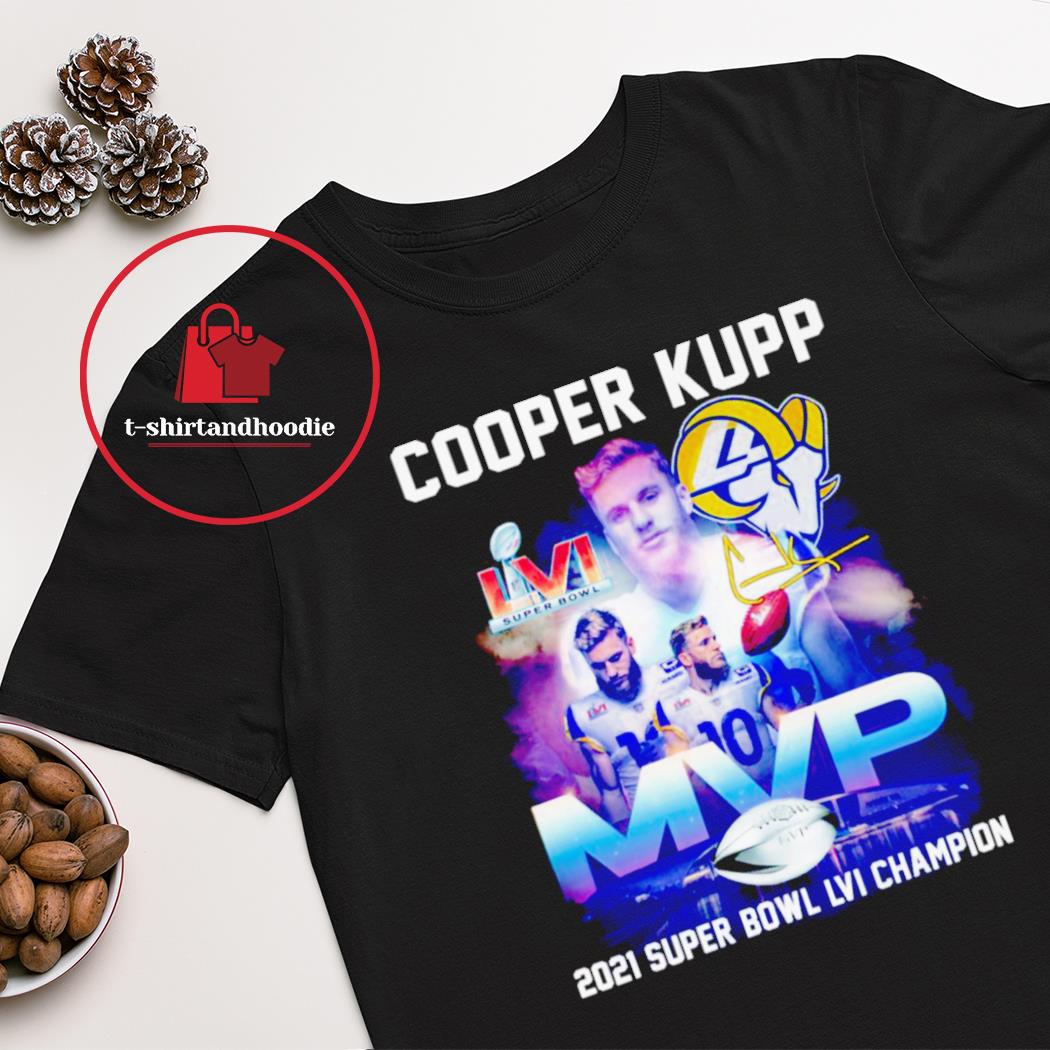 Super Bowl MVP Cooper Kupp T-shirt -   Denmark