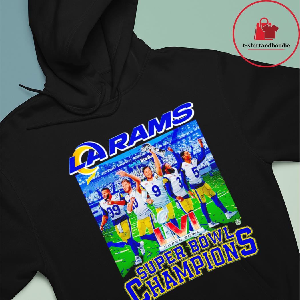 Official LA Rams 2022 Super Bowl LVI Champions First Time Since 1999 Shirt,  hoodie, sweater, long sleeve and tank top