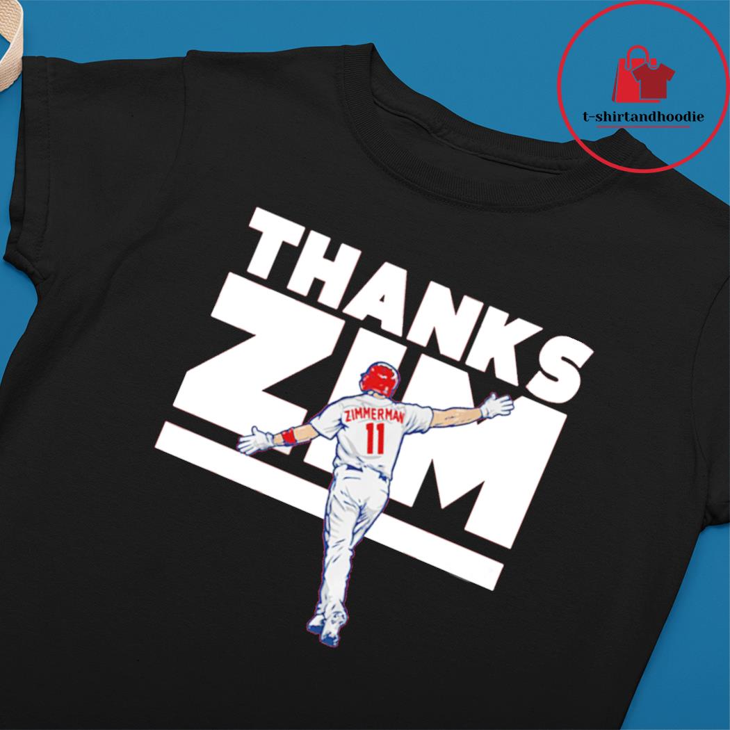 Ryan Zimmerman Thanks Zim shirt, hoodie, sweater, long sleeve and