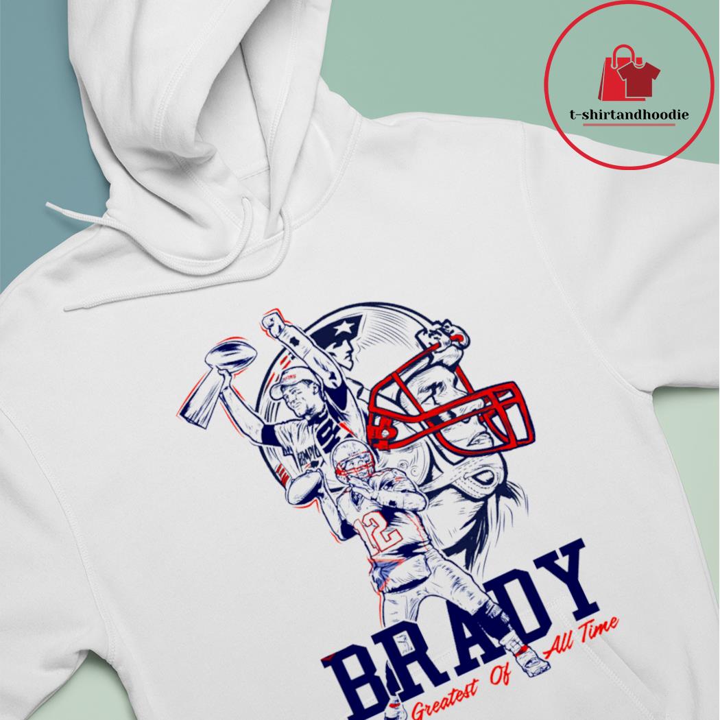 Tom brady goat clearance hoodie