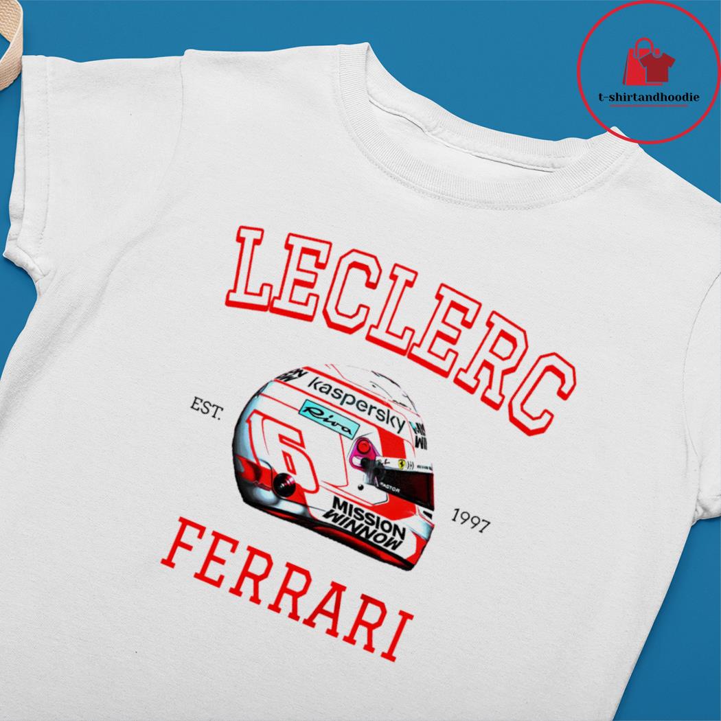 Ferrari T Shirt Sweatshirt Hoodie F1 Ferrari Shirts Formula 1 Racing Tshirt  Charles Leclerc Ferrari Monza Shirt Scuderia Ferrari Team Tee - Laughinks