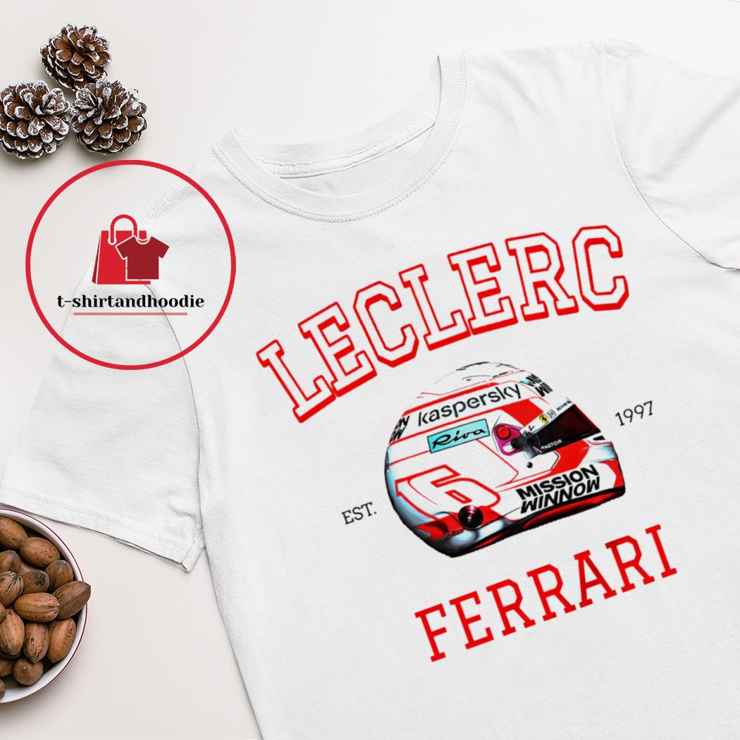 Ferrari T Shirt Sweatshirt Hoodie F1 Ferrari Shirts Formula 1 Racing Tshirt  Charles Leclerc Ferrari Monza Shirt Scuderia Ferrari Team Tee - Laughinks