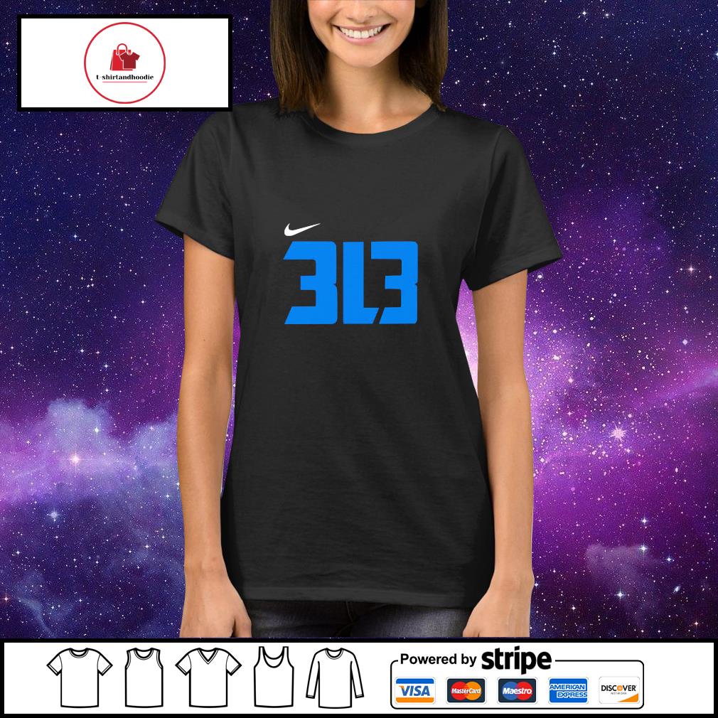 313 3L3 Detroit Lions Shirt