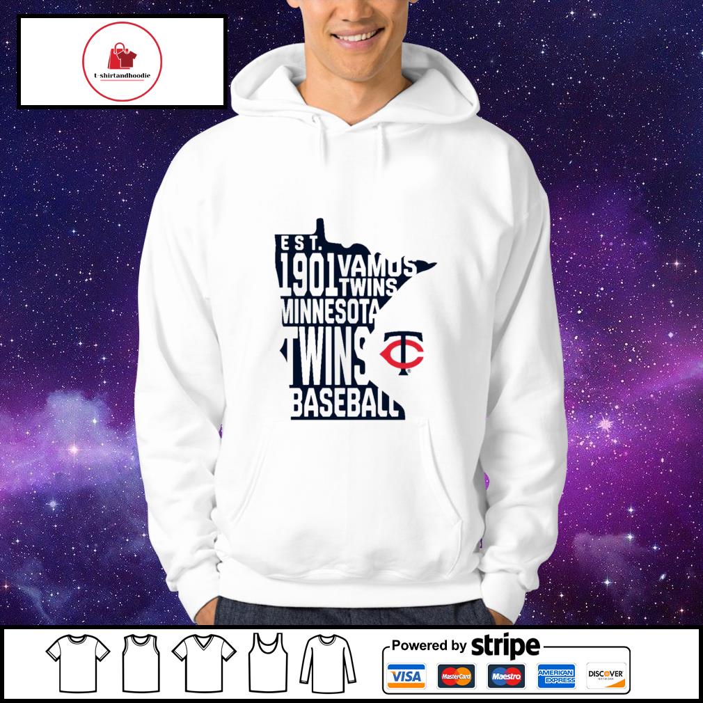 Est 1901 vamos twins Minnesota Twins baseball shirt, hoodie, sweater, long  sleeve and tank top