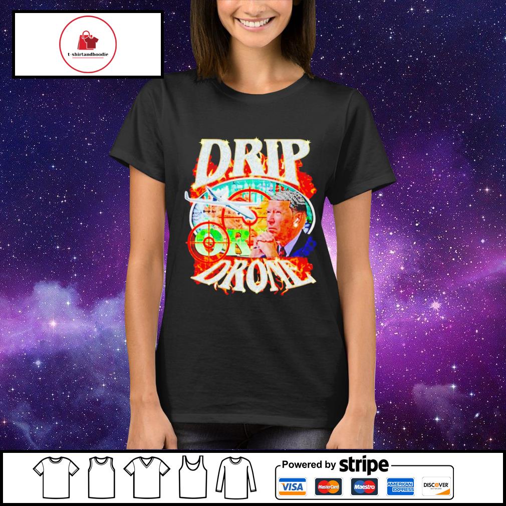 Joe Biden Drip or Drone Active T-Shirt for Sale by ziyadshopp