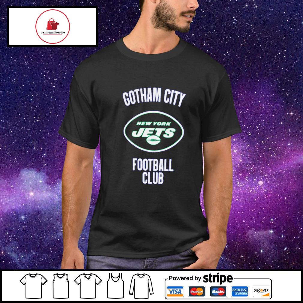 New York Jets Vintage Gotham City Football Shirt - T-shirts Low Price