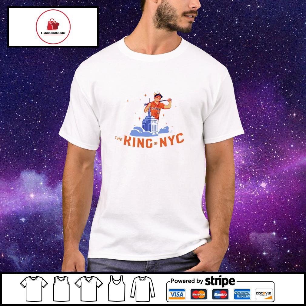 Awesome houston Astros The King of NYC shirt, hoodie, sweater, long sleeve  and tank top