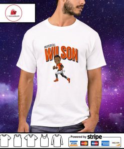 Denver Broncos Russell wilson caricature shirt, hoodie, sweater, long  sleeve and tank top