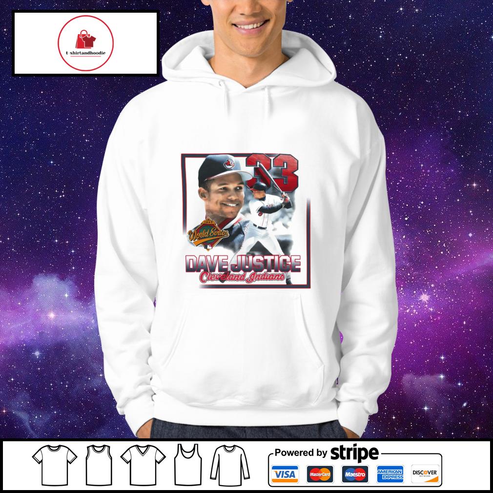 Dave Justice #33 Cleveland Indians shirt, hoodie, sweater, long sleeve and  tank top