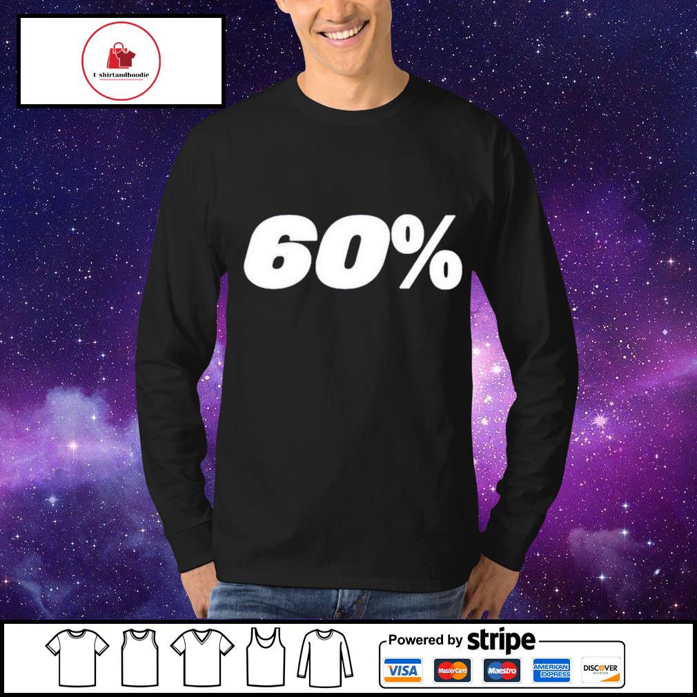 60% Robert Saleh Shirt, hoodie, sweater, long sleeve and tank top