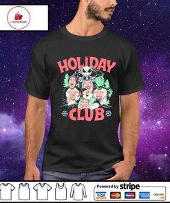 Holiday club Frosty and Elf and The Grinch andJack Skellington shirt