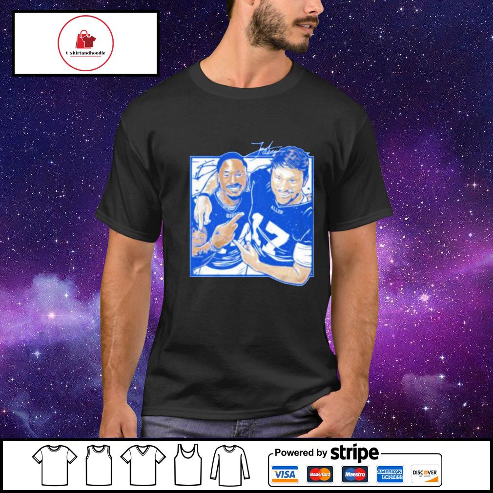 Official Buffalo Bills Stefon Diggs And Josh Allen Signatures t-shirt,  hoodie, sweater, long sleeve and tank top