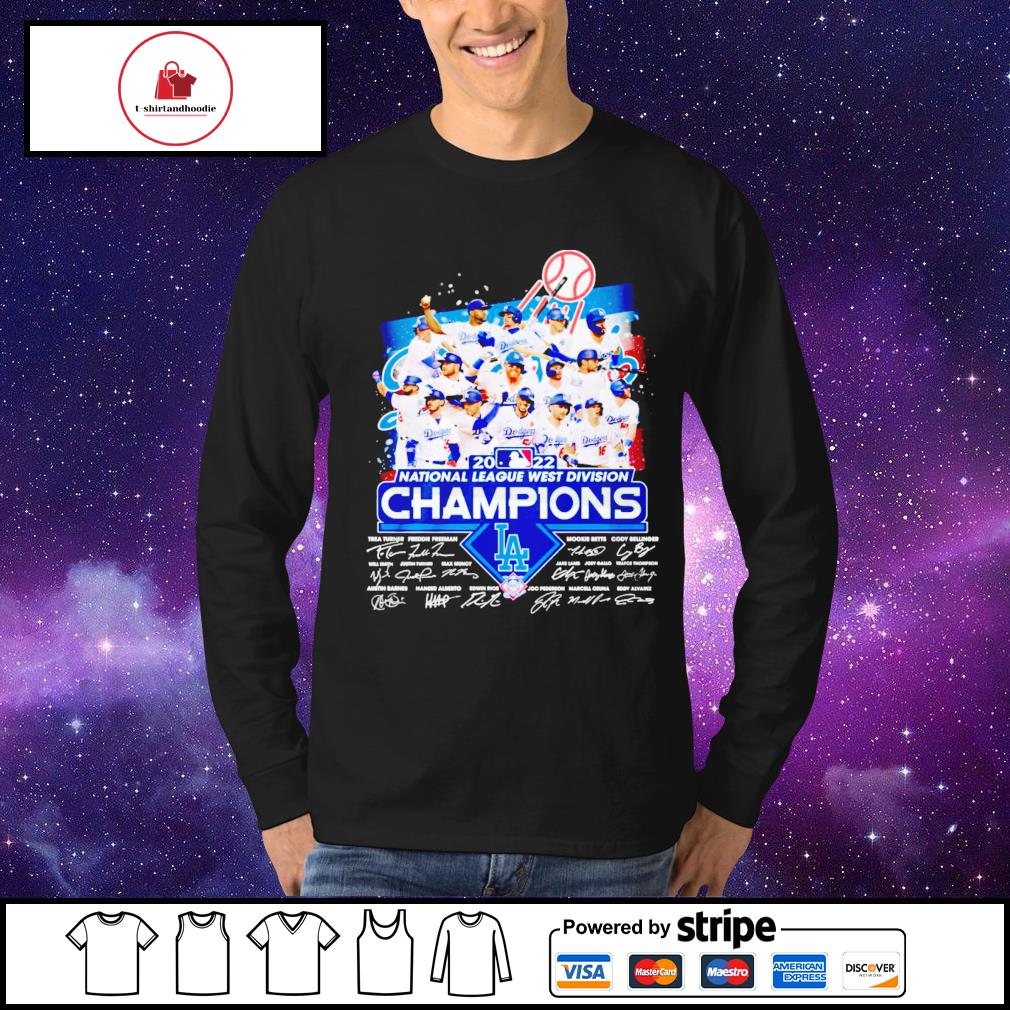 2022 NL West Division Champions LA Dodgers T-shirt, Custom prints store