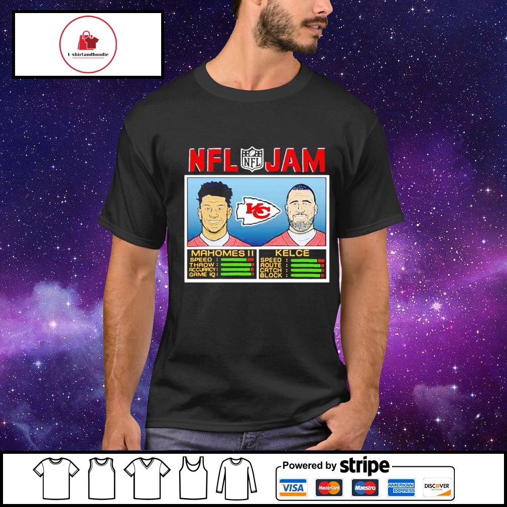 Kansas City Chiefs NFL Jam Patrick Mahomes II And Travis Kelce shirt,  hoodie, sweater, long sleeve and tank top