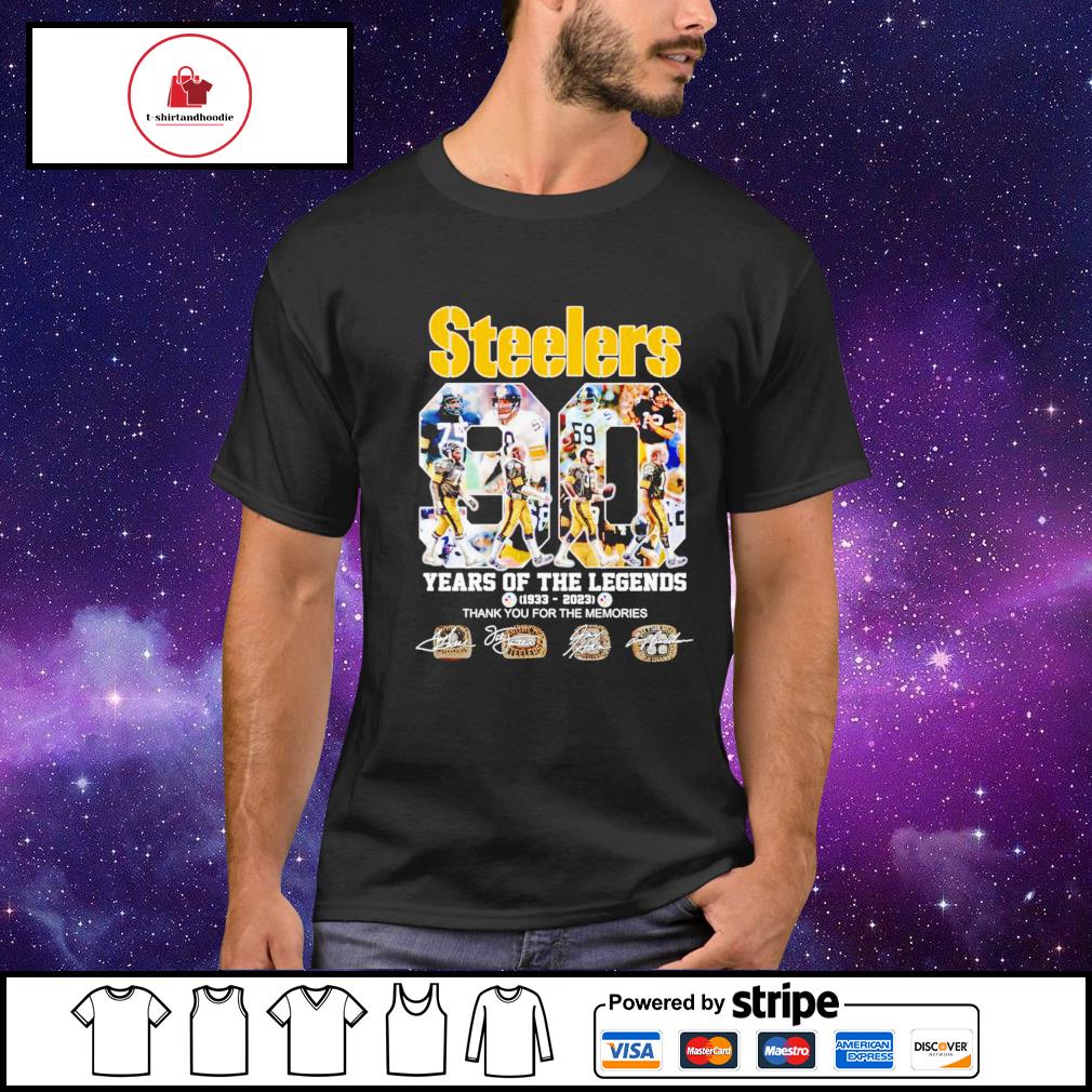 Pittsburgh Steelers Legends team signatures shirt, hoodie, sweater